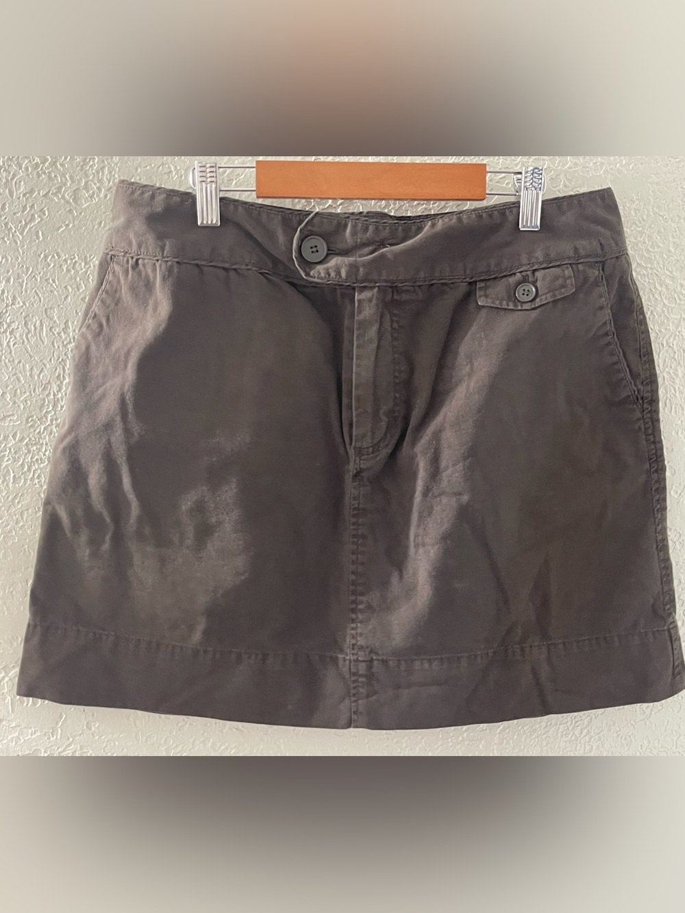 Sonoma Women's Brown Casual Mini Skort Size 12